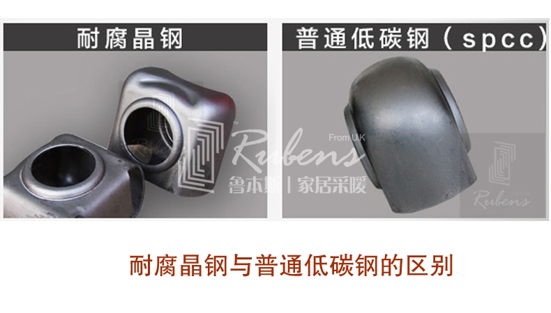 魯本斯耐腐晶鋼，鋼制暖氣片